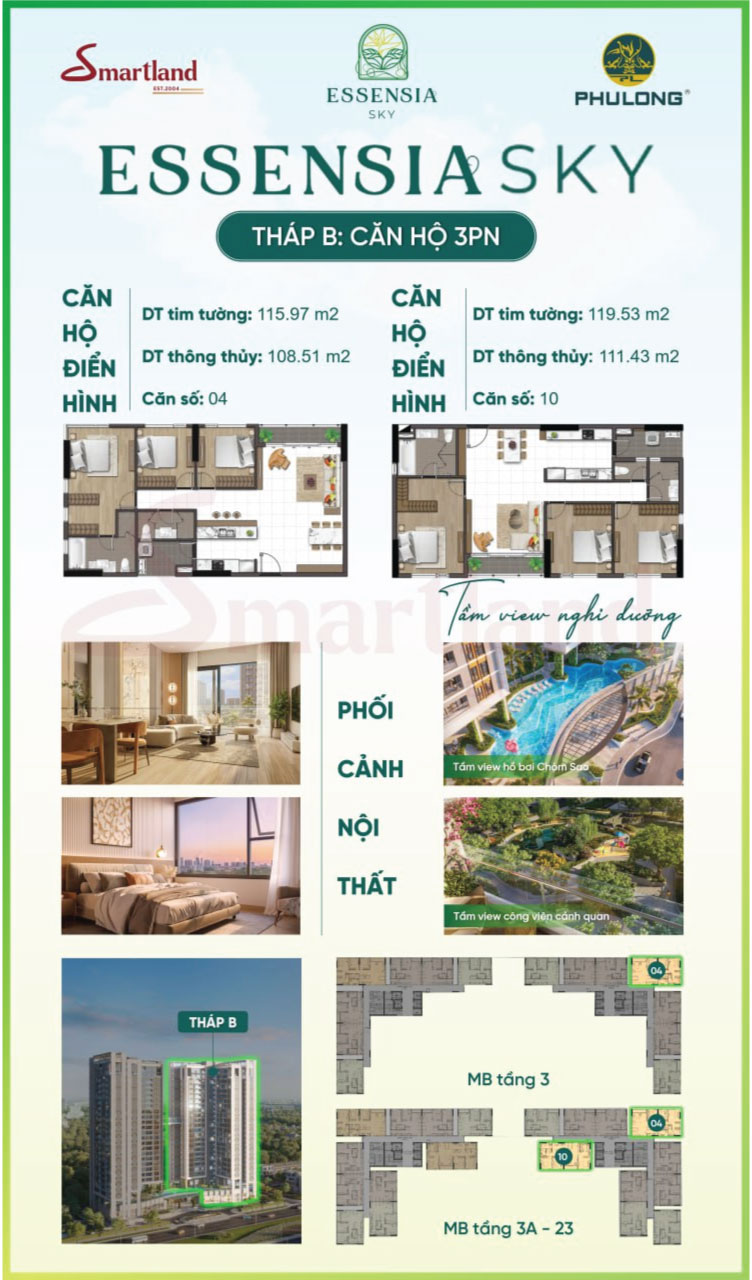 chi tiết căn essensia sky