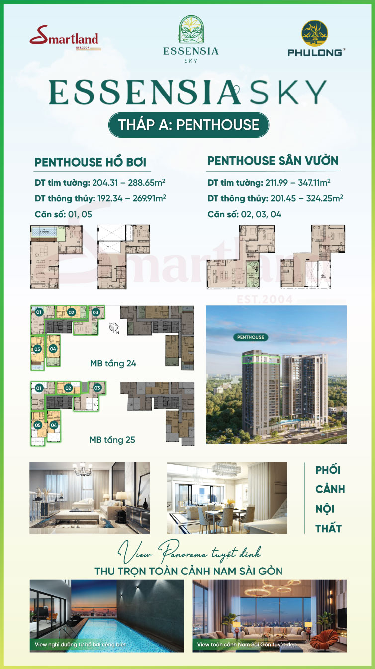 chi tiết căn essensia sky