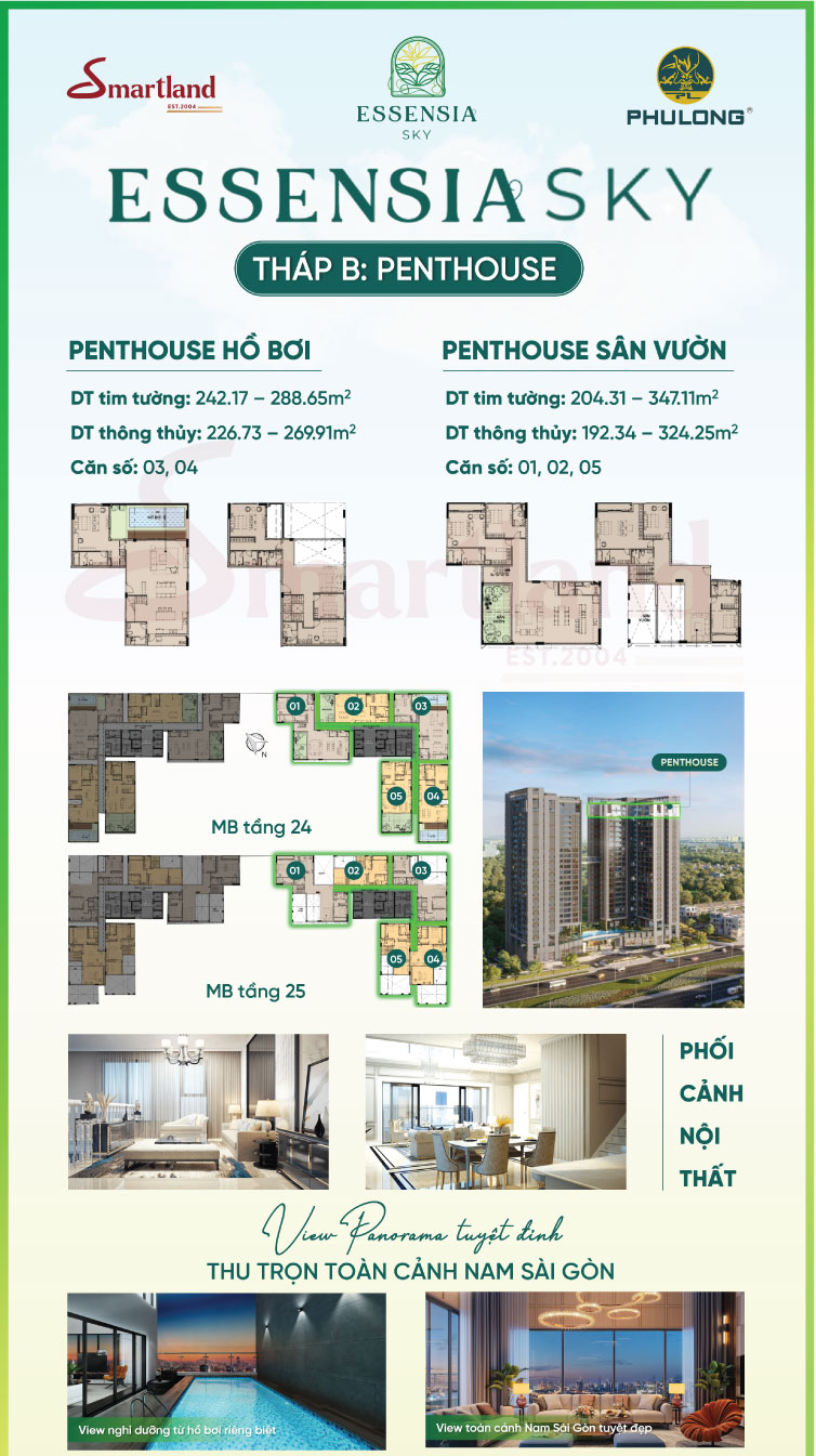 chi tiết căn essensia sky