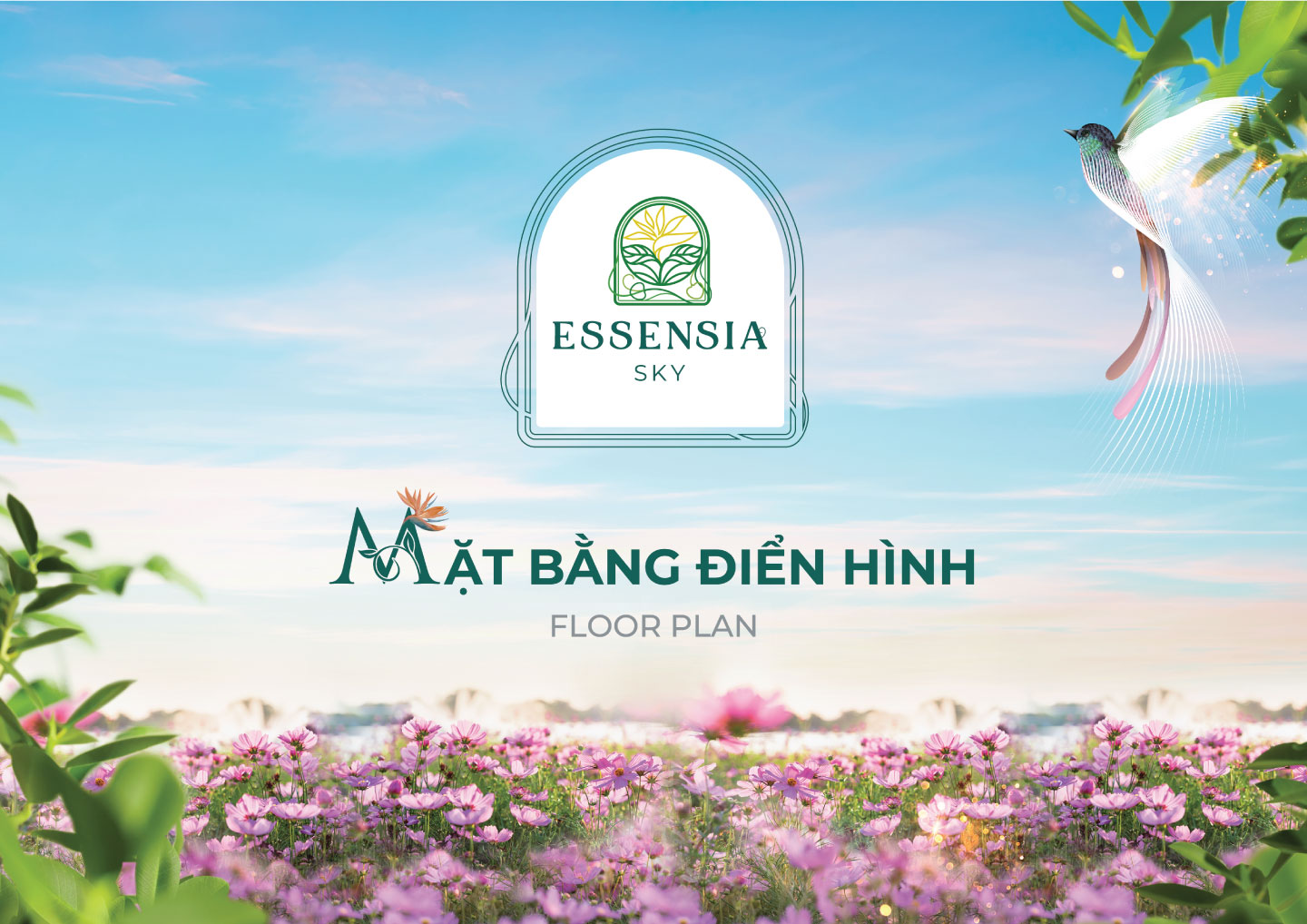 mặt bằng essensia sky